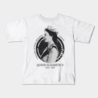 Queen Elizabeth - Rest in Peace Kids T-Shirt